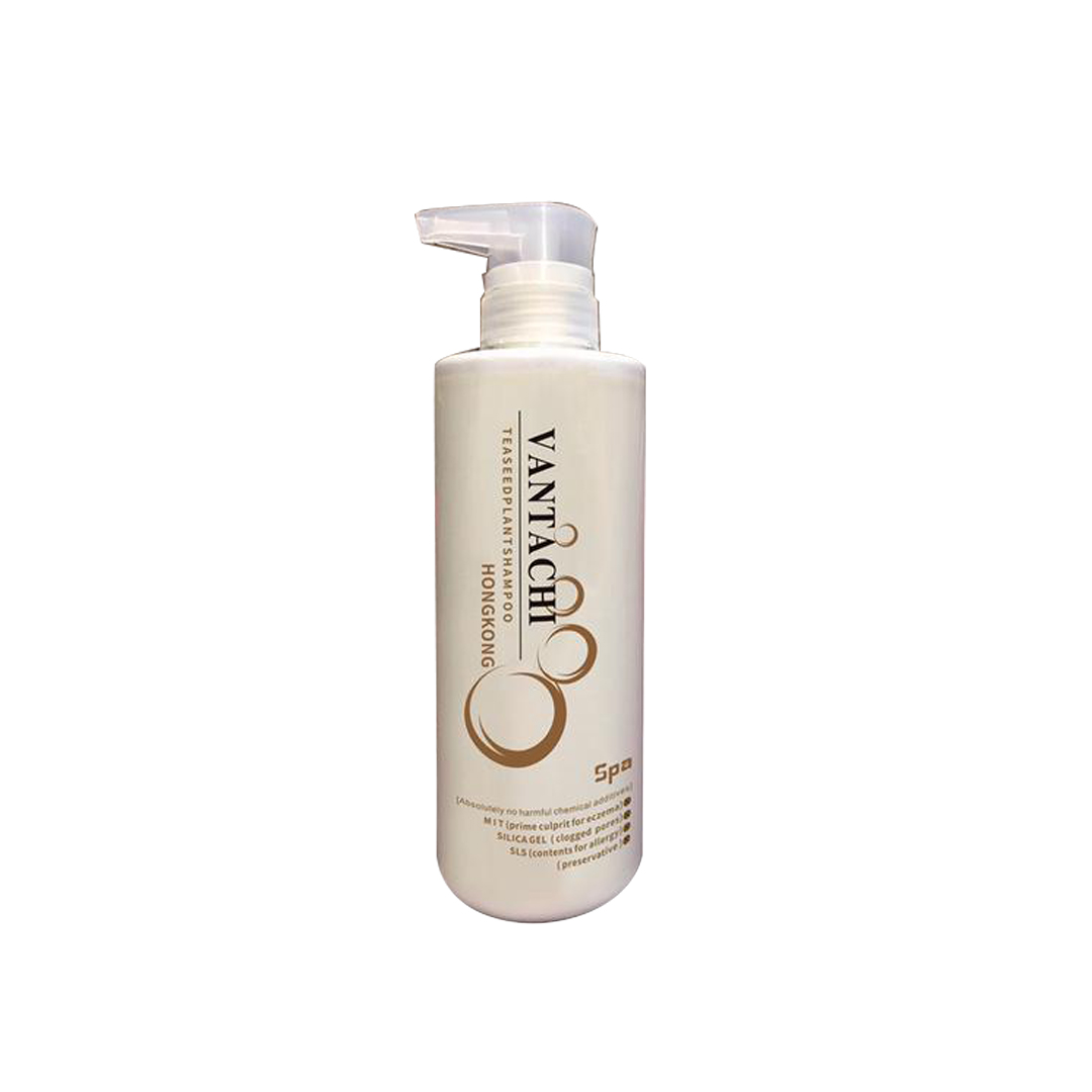 Shampoo: 白色瓶天然茶树植物洗髮水