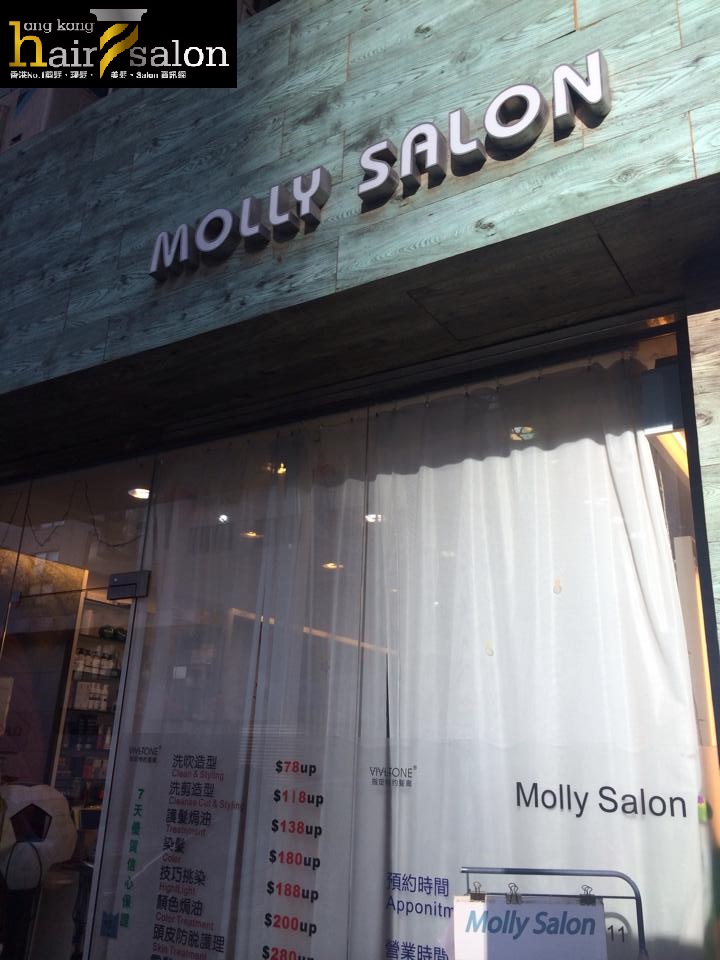 洗剪吹/洗吹造型: Molly Salon