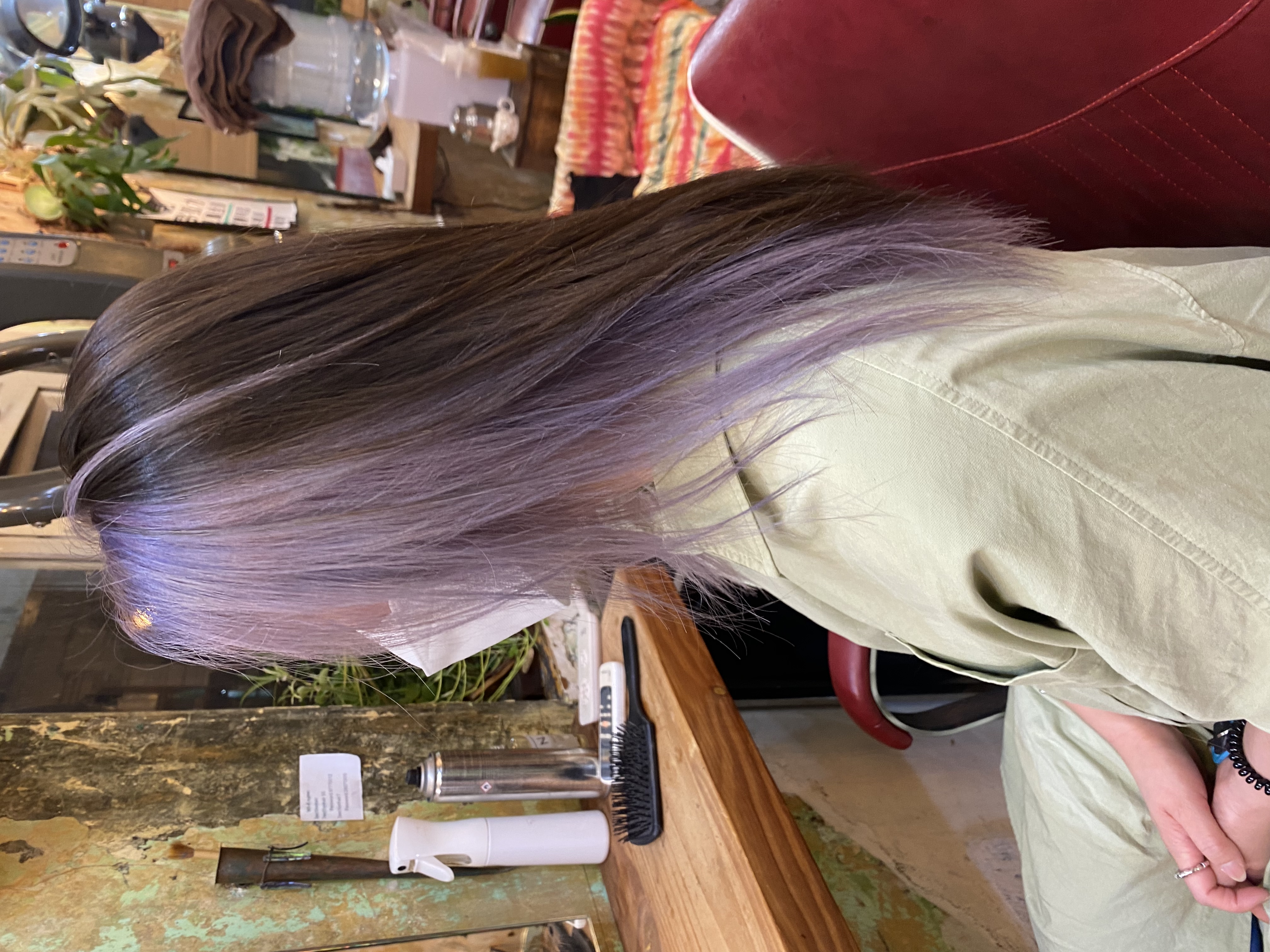 2 Section Hair之髮型作品: Section color dye