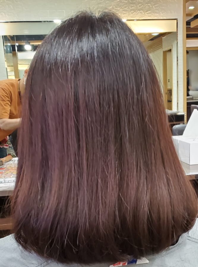 髮型作品參考:韓式電髮