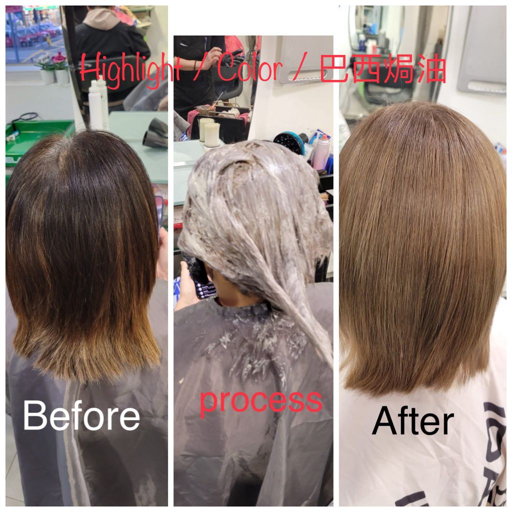 最新美髮作品????電、剪、漂染、不傷髮質技術 @ 香港美髮網 HK Hair Salon