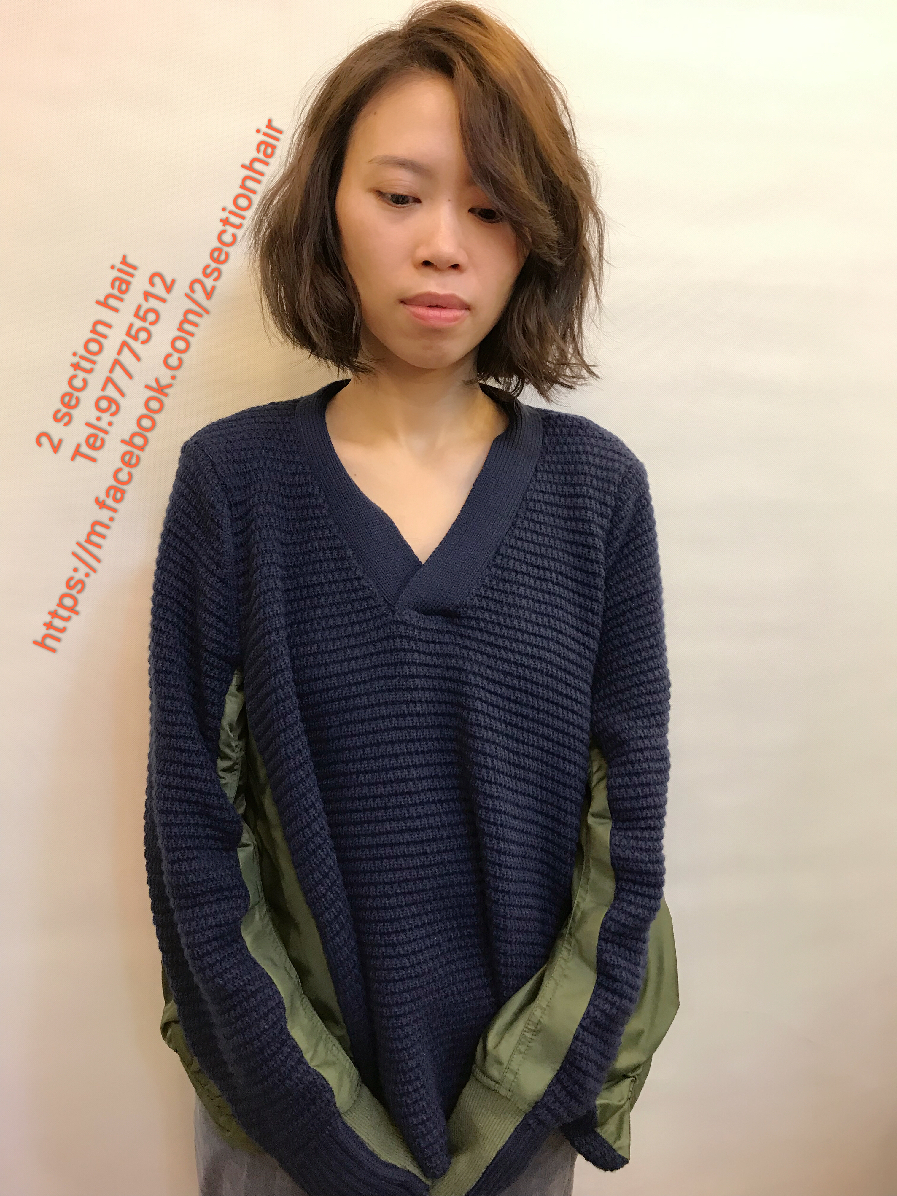 作品參考 / 最新消息:  Short hair curly perm