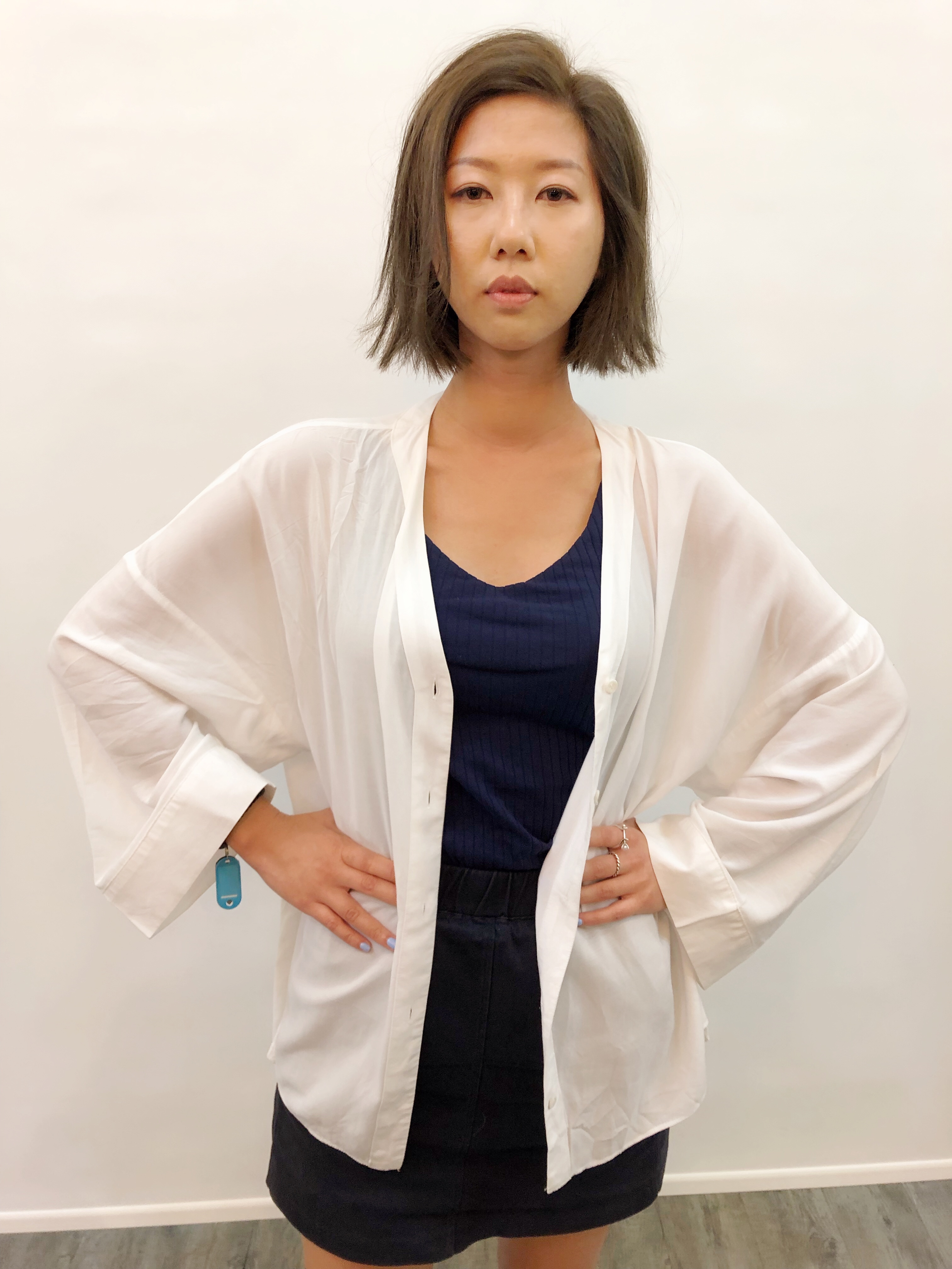 作品參考 / 最新消息:自然霚色+ short hair cutting 
