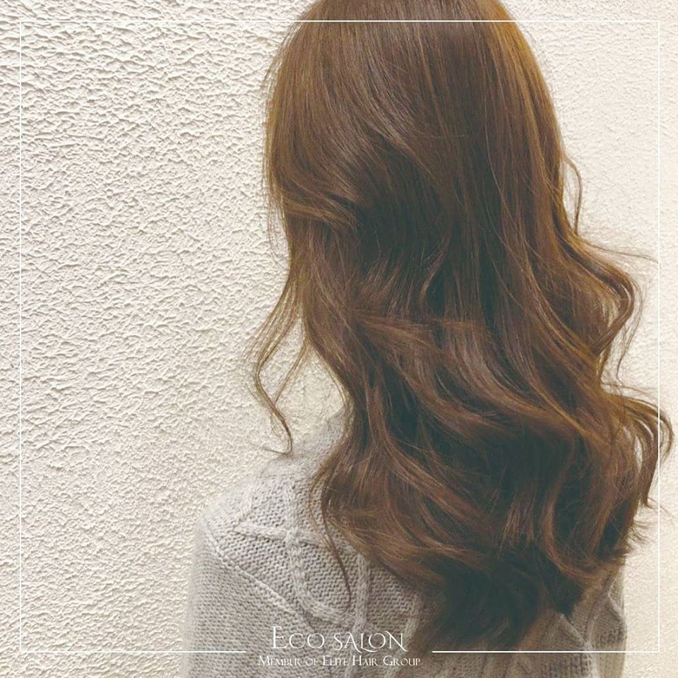ECO Salon髮型作品: 女神電染髮～