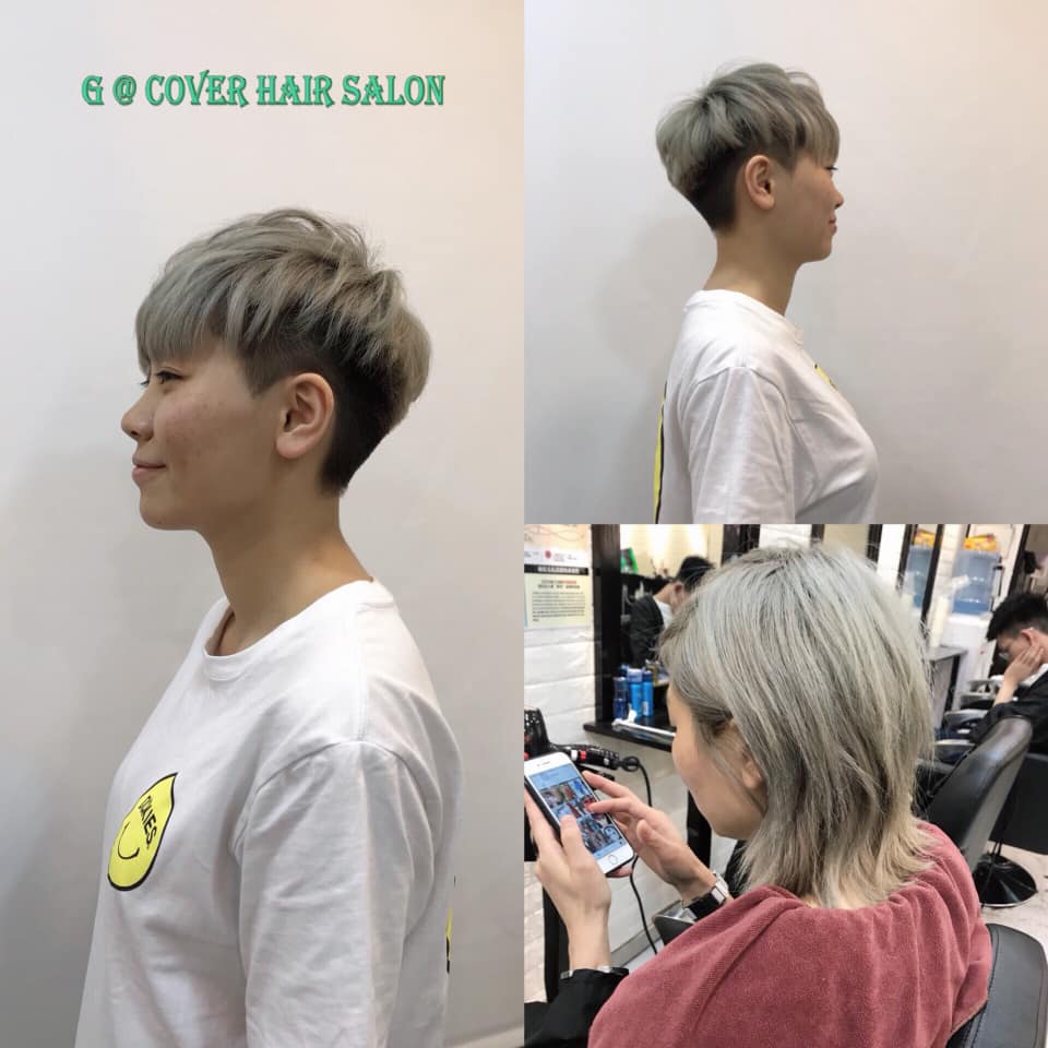 髮型作品參考:Girls Short Hair Style
