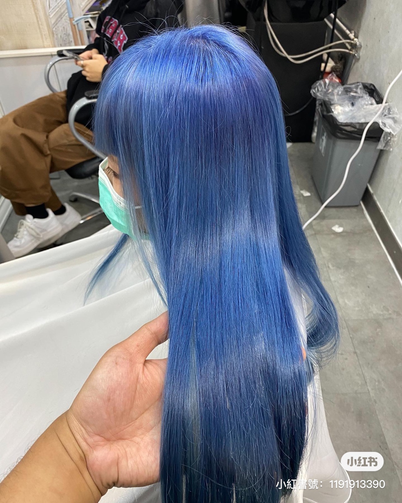 髮型作品參考:藍